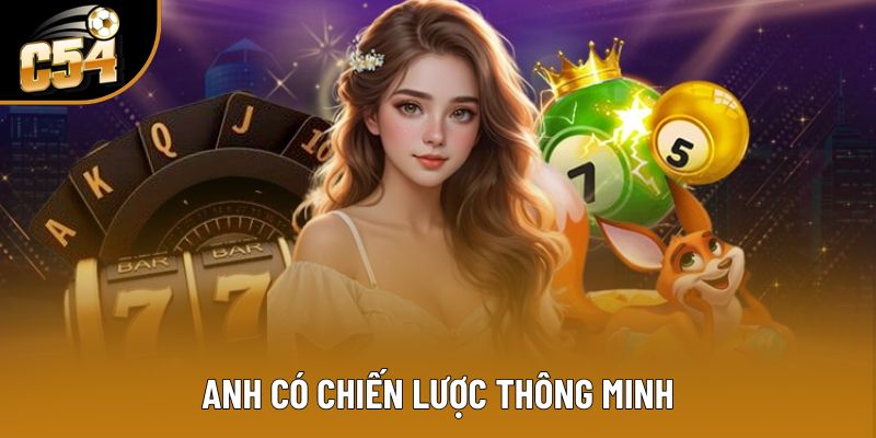 Anh có chiến lược thông minh