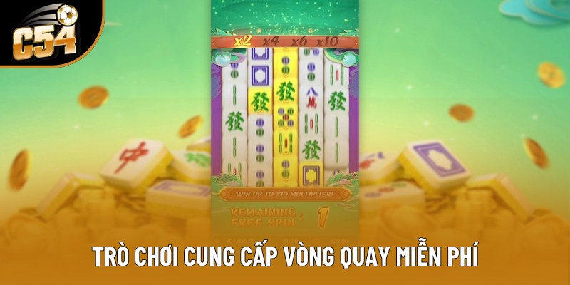 Trò chơi cung cấp Free Spin