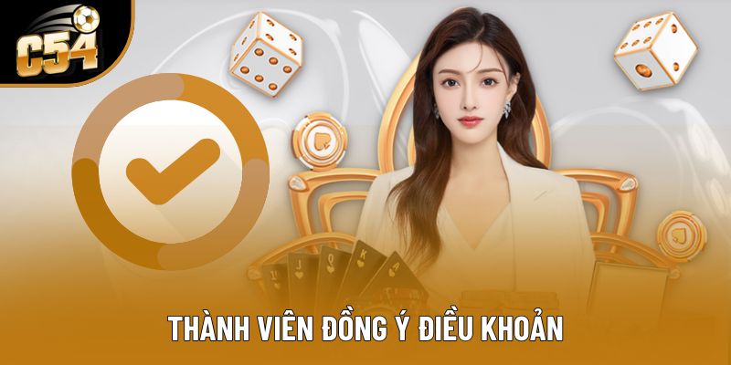 Thành viên đồng ý điều khoản